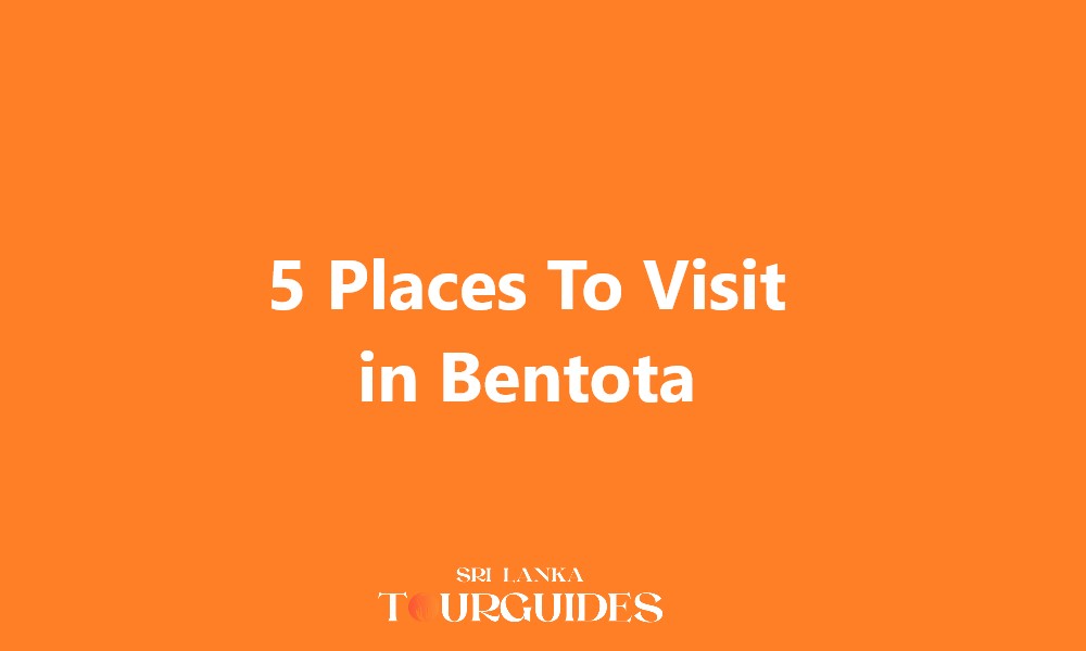 5 Places To Visit in Bentota